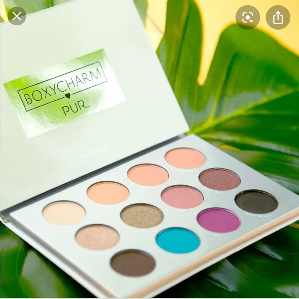 PUR x BOXYCHARM Collab Eyeshadow Palette Neutral Tones NEW NWT